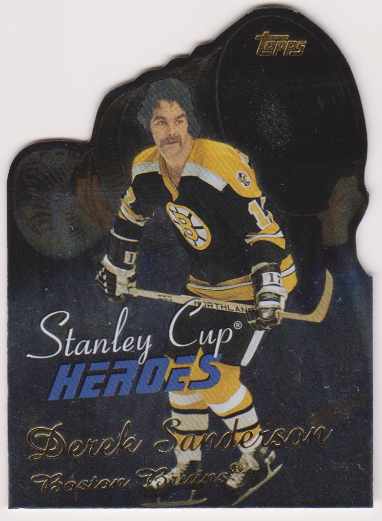 2002-03 Topps Stanley Cup Heroes #SCHDS Derek Sanderson (image for) 2002-03 Topps Stanley Cup Heroes #SCHDS Derek Sanderson