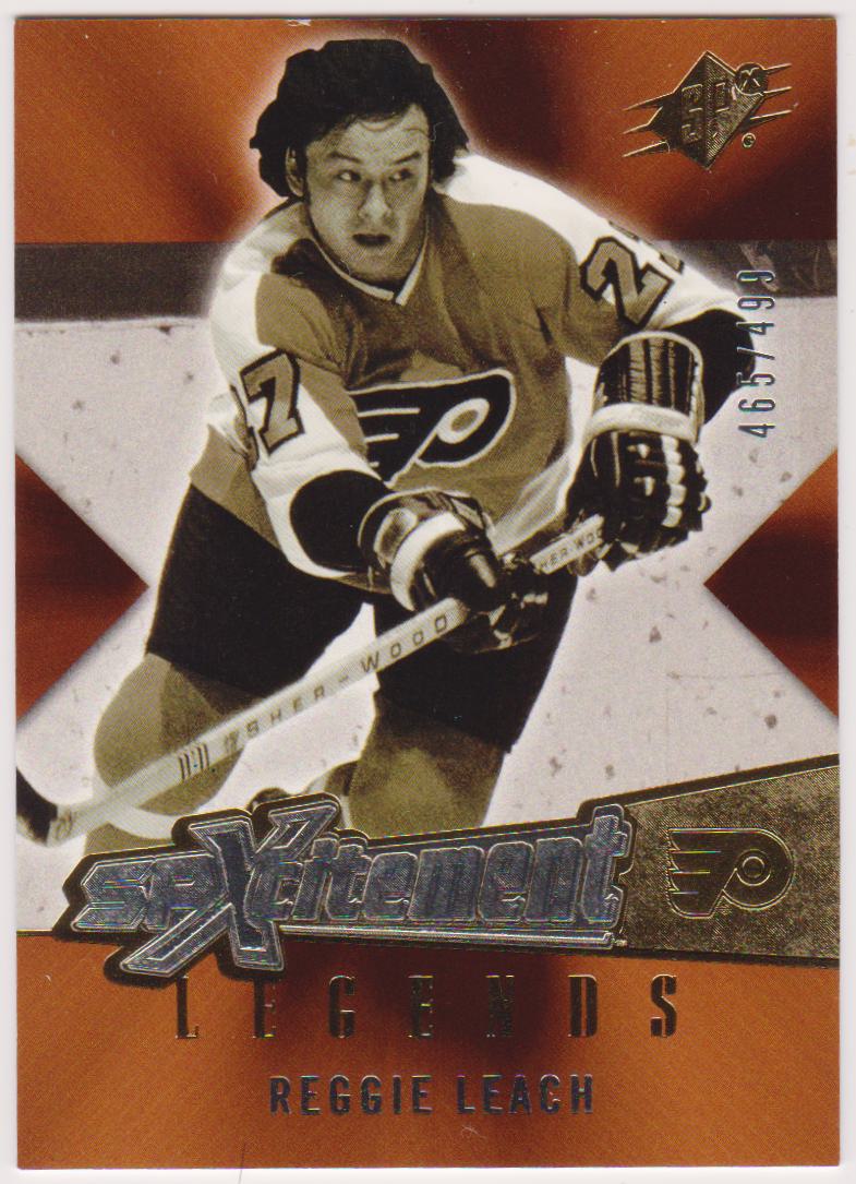 2005-06 SPx Xcitement Legends #XLRL Reggie Leach 465/499 (image for) 2005-06 SPx Xcitement Legends #XLRL Reggie Leach 465/499