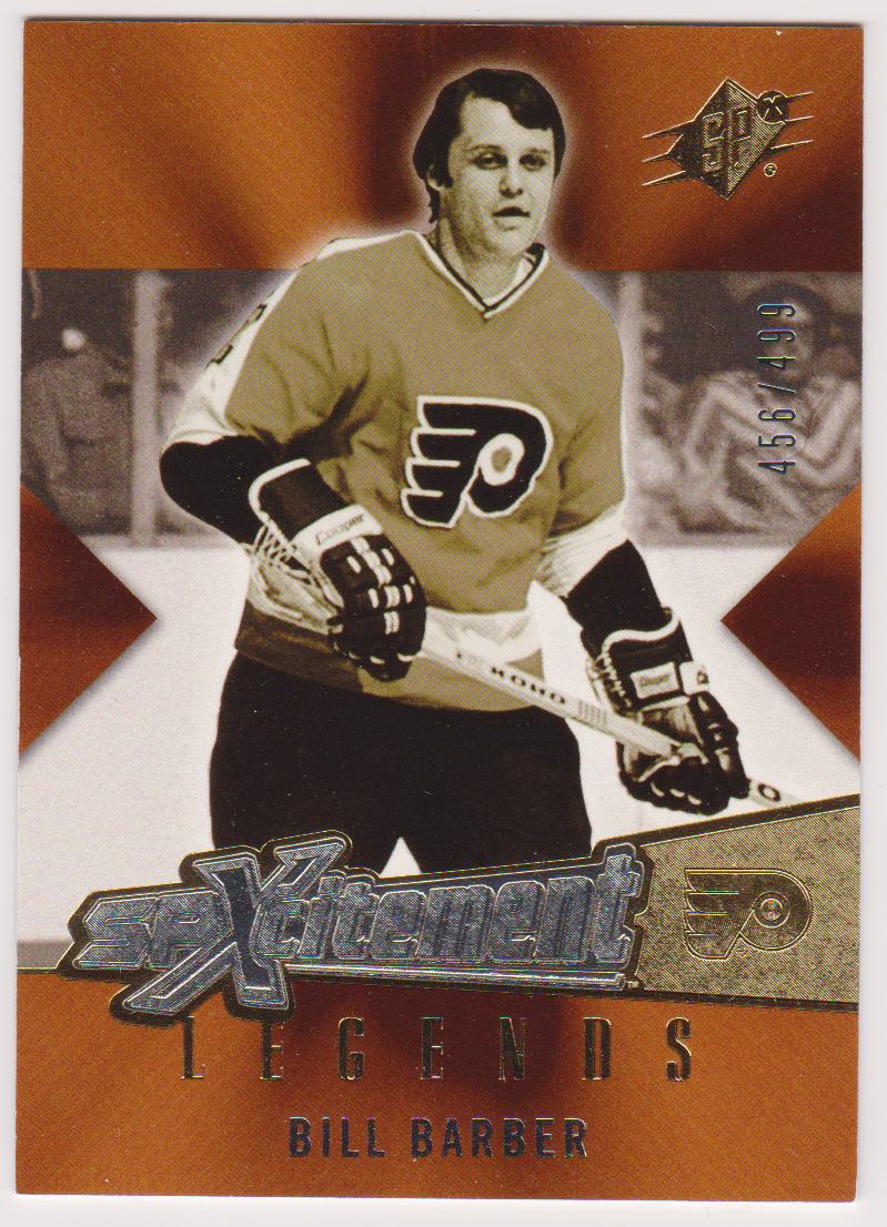 2005-06 SPx Xcitement Legends #XLBB Bill Barber 456/499 (image for) 2005-06 SPx Xcitement Legends #XLBB Bill Barber 456/499