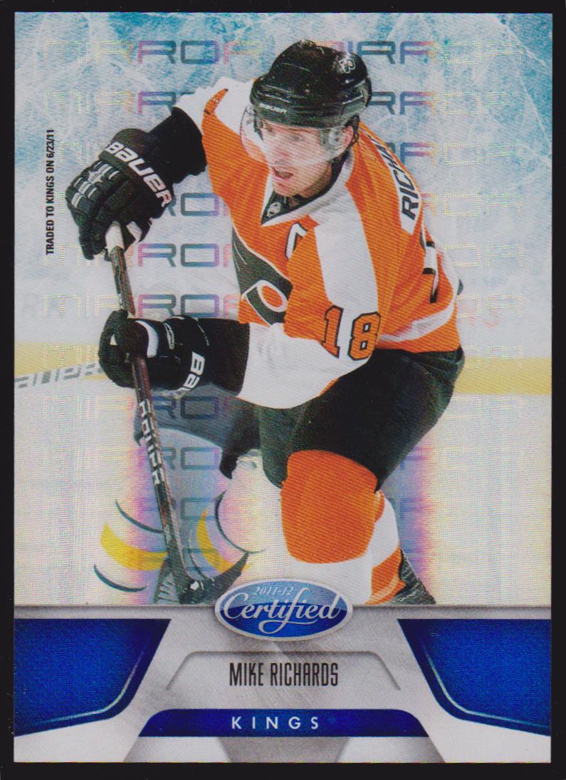 (image for) 2011-12 Certified Mirror Blue #9 Mike Richards 25/99