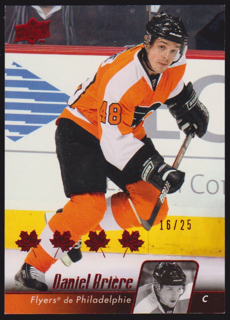 2010-11 Upper Deck French Red #56 Daniel Briere 16/25 (image for) 2010-11 Upper Deck French Red #56 Daniel Briere 16/25