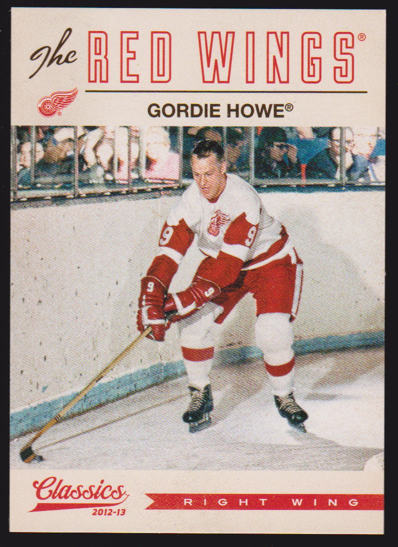 2012-13 Classics Signatures #1 Gordie Howe (image for) 2012-13 Classics Signatures #1 Gordie Howe