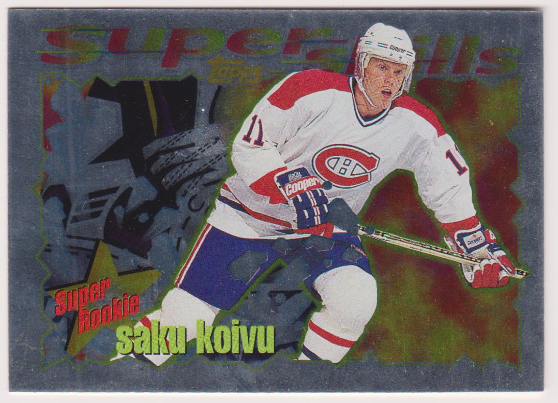 (image for) 1995-96 Topps SuperSkills Super Rookies #SR11 Saku Koivu