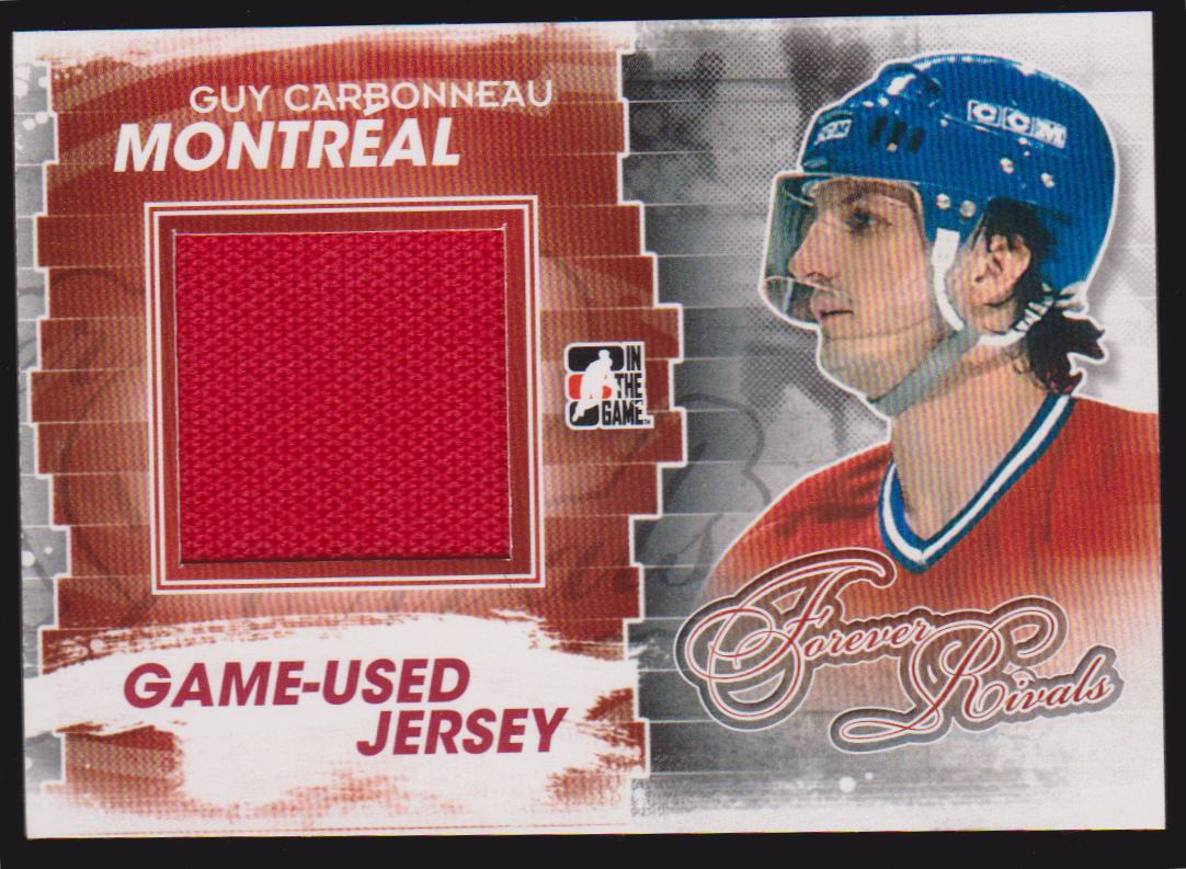 2012-13 ITG Forever Rivals Jerseys Red #M27 Guy Carbonneau (image for) 2012-13 ITG Forever Rivals Jerseys Red #M27 Guy Carbonneau