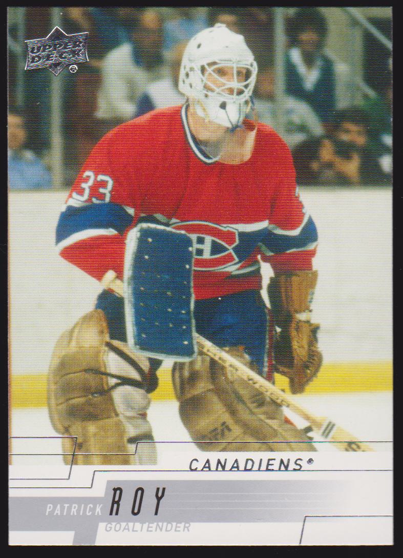 2019-20 Upper Deck 30 Years of Upper Deck #UD3011 Patrick Roy (image for) 2019-20 Upper Deck 30 Years of Upper Deck #UD3011 Patrick Roy