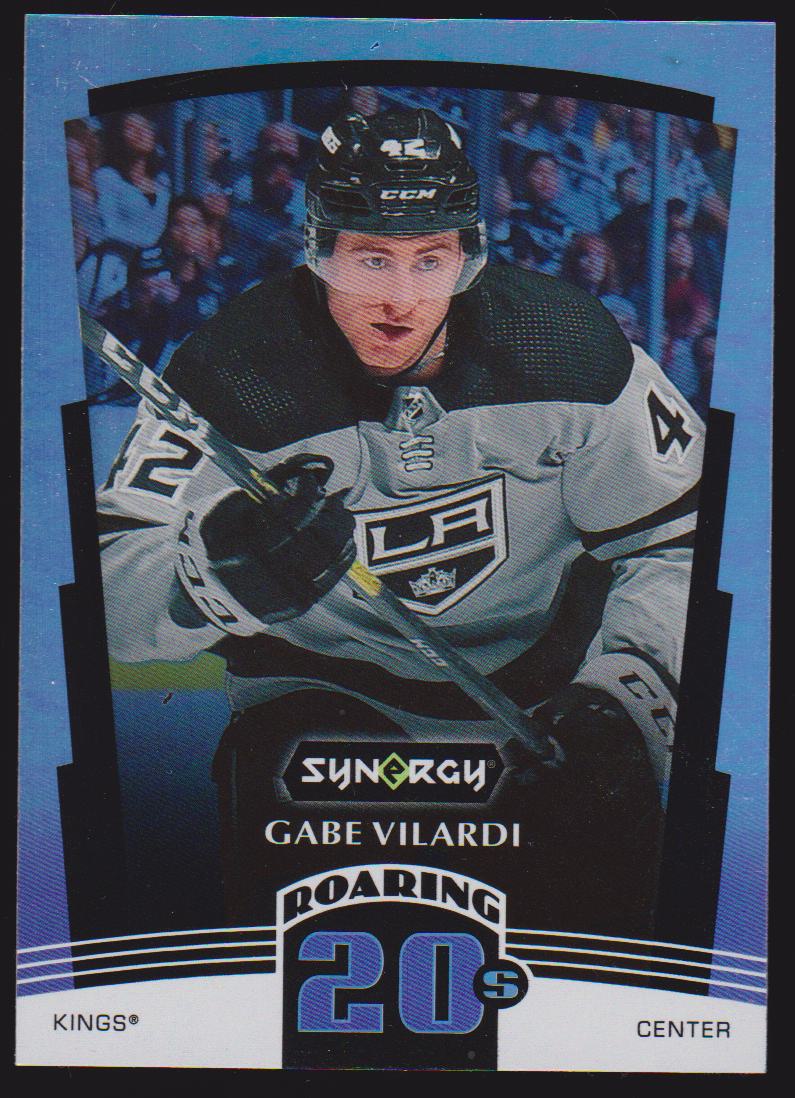 2020-21 Synergy Roaring 20s #R9 Gabe Vilardi - RC Year (image for) 2020-21 Synergy Roaring 20s #R9 Gabe Vilardi - RC Year