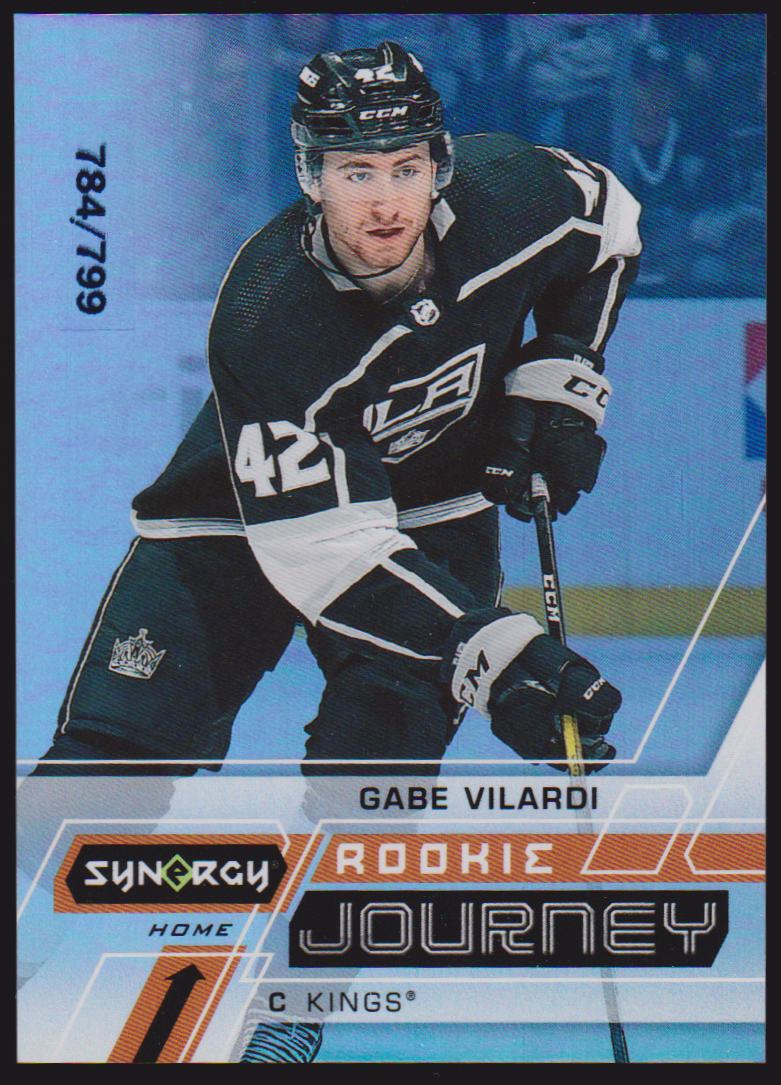 2020-21 Synergy Rookie Journey Home #RJGV Gabe Vilardi 784/799 - RC Year (image for) 2020-21 Synergy Rookie Journey Home #RJGV Gabe Vilardi 784/799 - RC Year