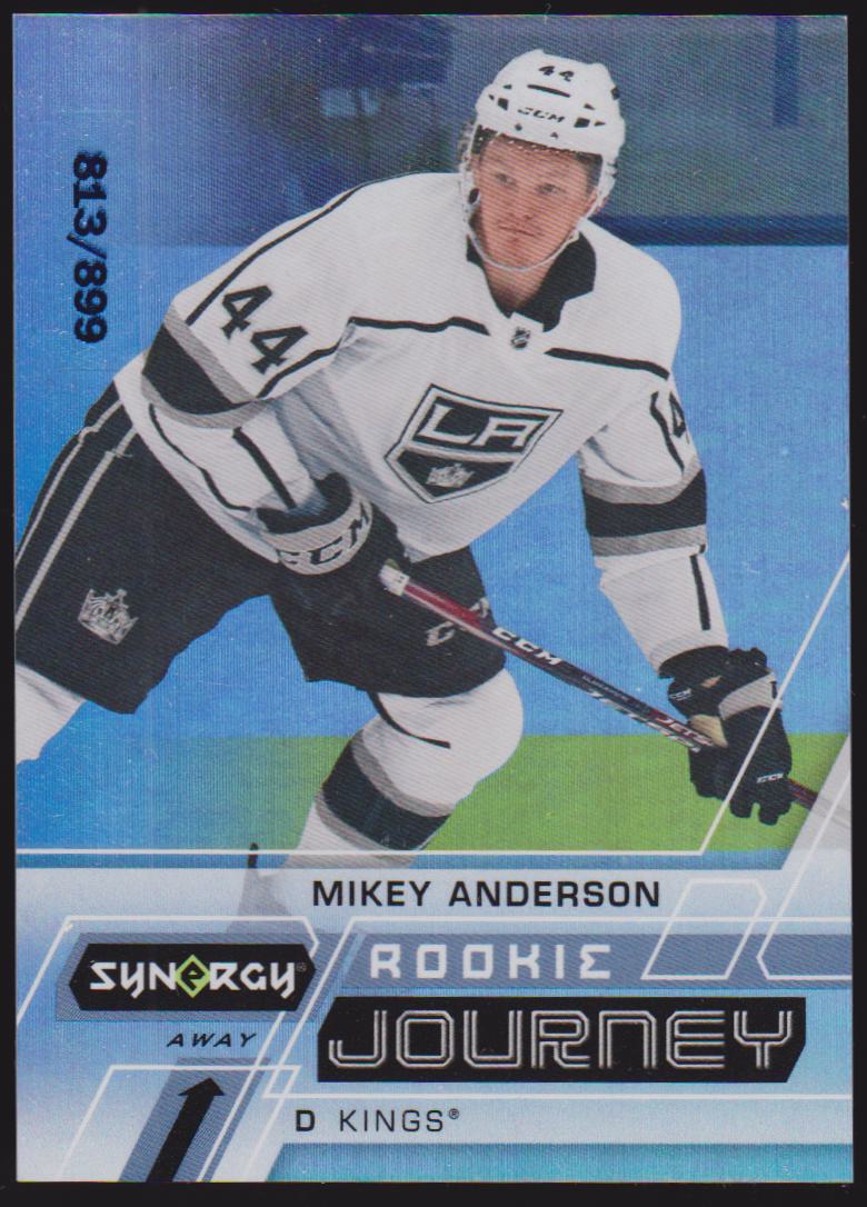 2020-21 Synergy Rookie Journey Away #RJMA Mikey Anderson 813/899 (image for) 2020-21 Synergy Rookie Journey Away #RJMA Mikey Anderson 813/899