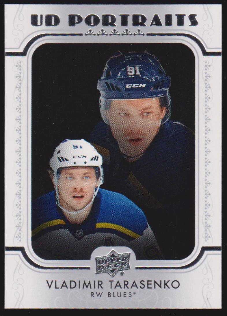 2019-20 Upper Deck UD Portraits #P23 Vladimir Tarasenko (image for) 2019-20 Upper Deck UD Portraits #P23 Vladimir Tarasenko