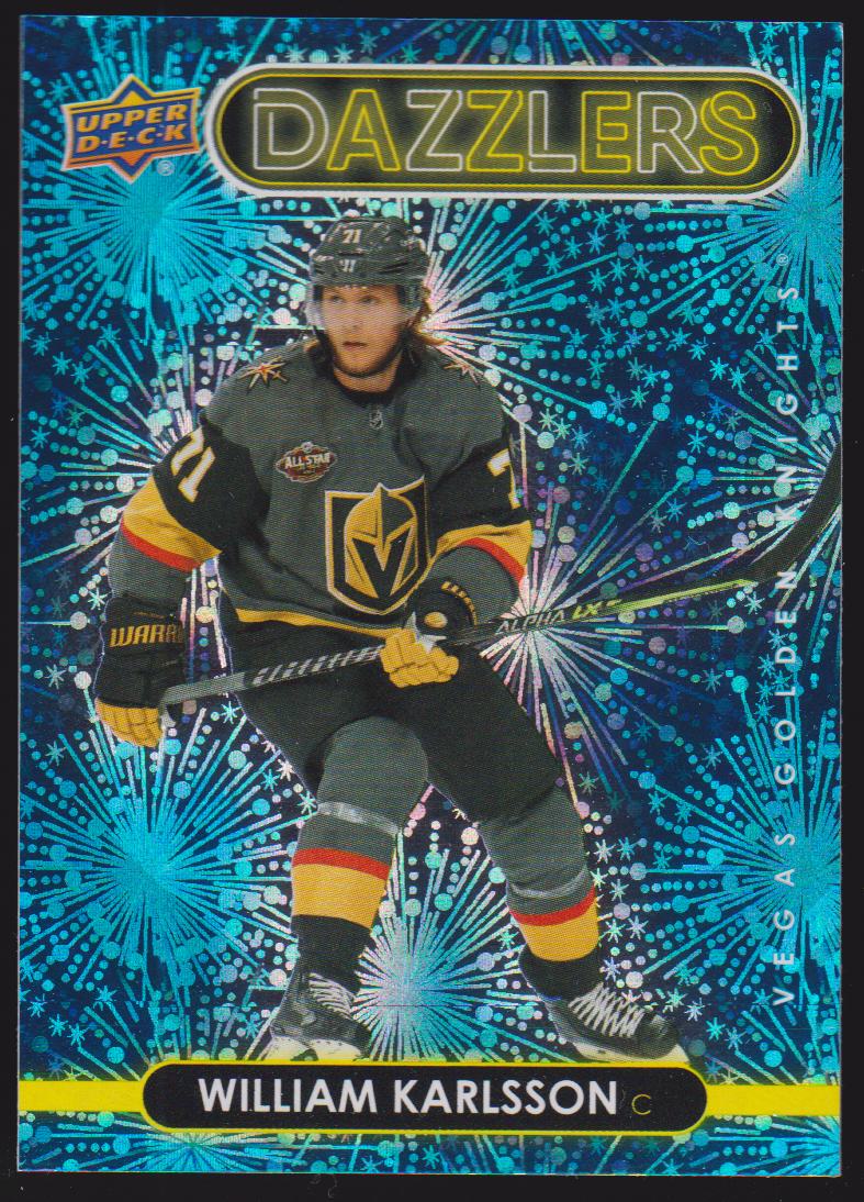 2021-22 Upper Deck Dazzlers #DZ96 William Karlsson (image for) 2021-22 Upper Deck Dazzlers #DZ96 William Karlsson