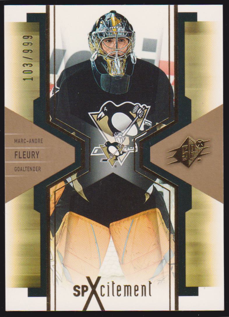 (image for) 2006-07 SPx SPxcitement #X81 Marc-Andre Fleury