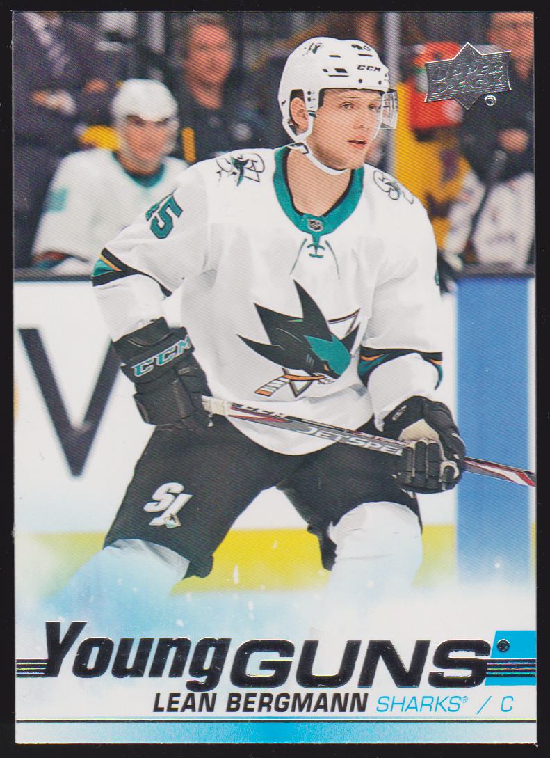 2019-20 Upper Deck #245 Lean Bergmann YG RC (image for) 2019-20 Upper Deck #245 Lean Bergmann YG RC