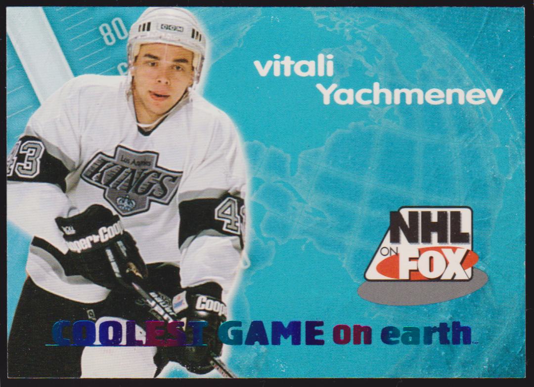 1996-97 SkyBox Impact NHL on Fox #20 Vitali Yachmenev (image for) 1996-97 SkyBox Impact NHL on Fox #20 Vitali Yachmenev