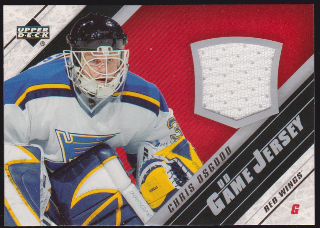 (image for) 2005-06 Upper Deck Jerseys #JCO Chris Osgood