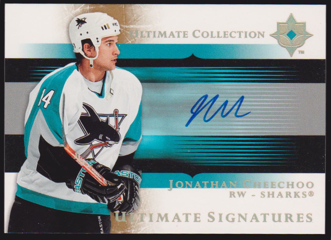 (image for) 2005-06 Ultimate Collection Ultimate Signatures #USCH Jonathan Cheechoo