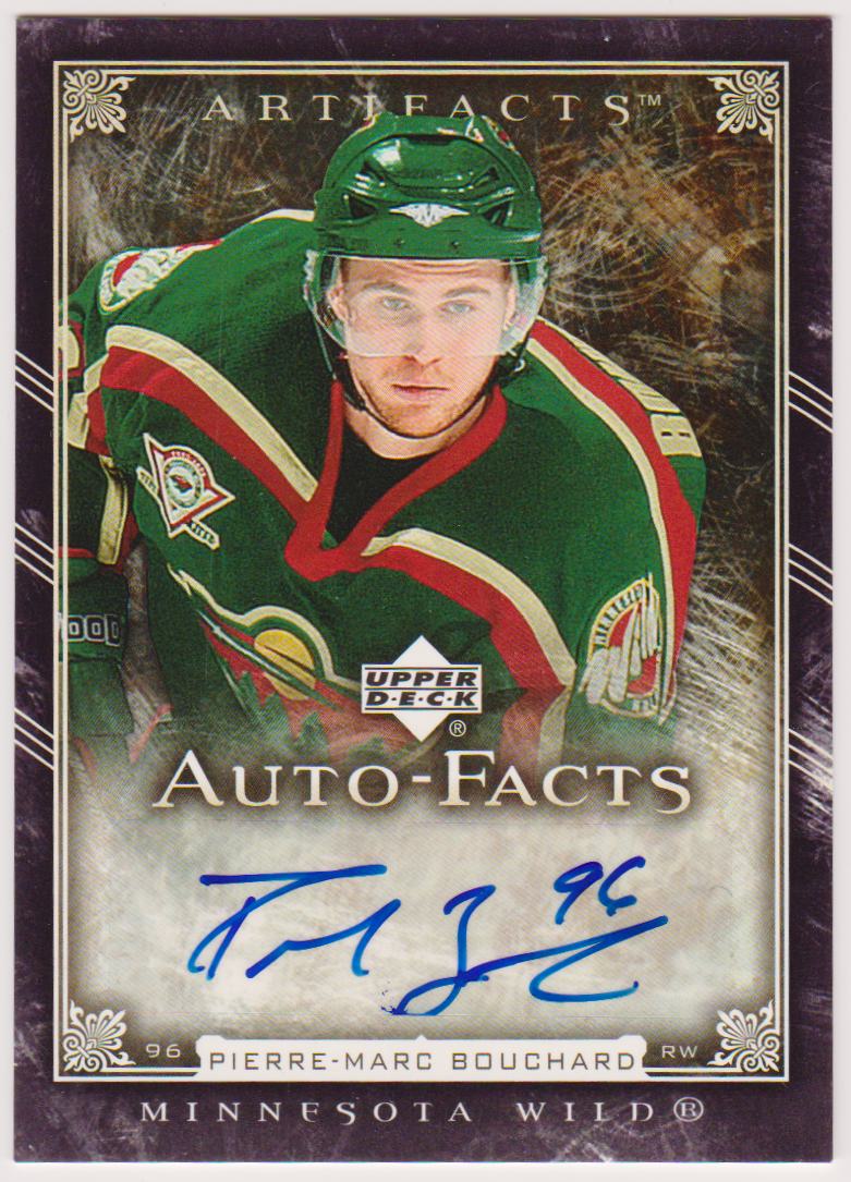 (image for) 2006-07 Artifacts Autofacts #AFPB Pierre-Marc Bouchard SP