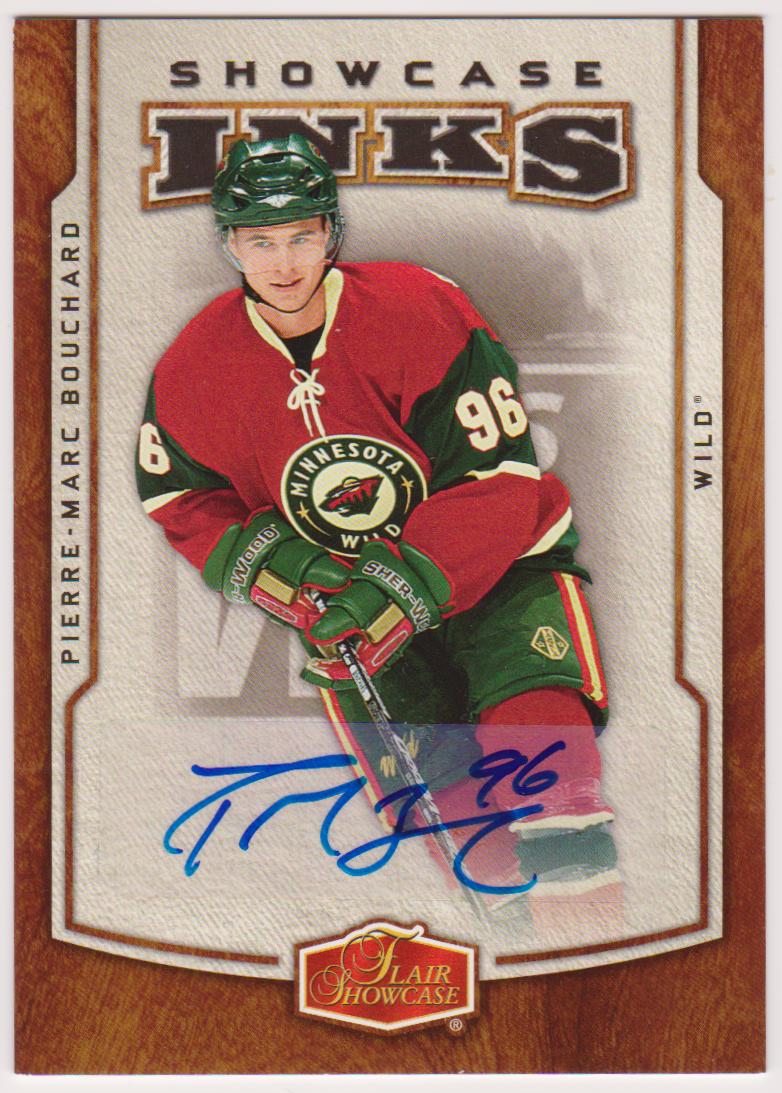 2006-07 Flair Showcase Inks #IPB Pierre-Marc Bouchard (image for) 2006-07 Flair Showcase Inks #IPB Pierre-Marc Bouchard