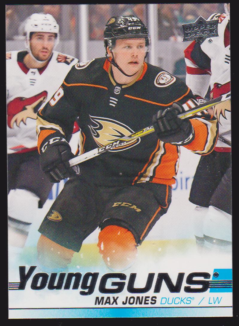2019-20 Upper Deck #242 Max Jones YG RC (image for) 2019-20 Upper Deck #242 Max Jones YG RC
