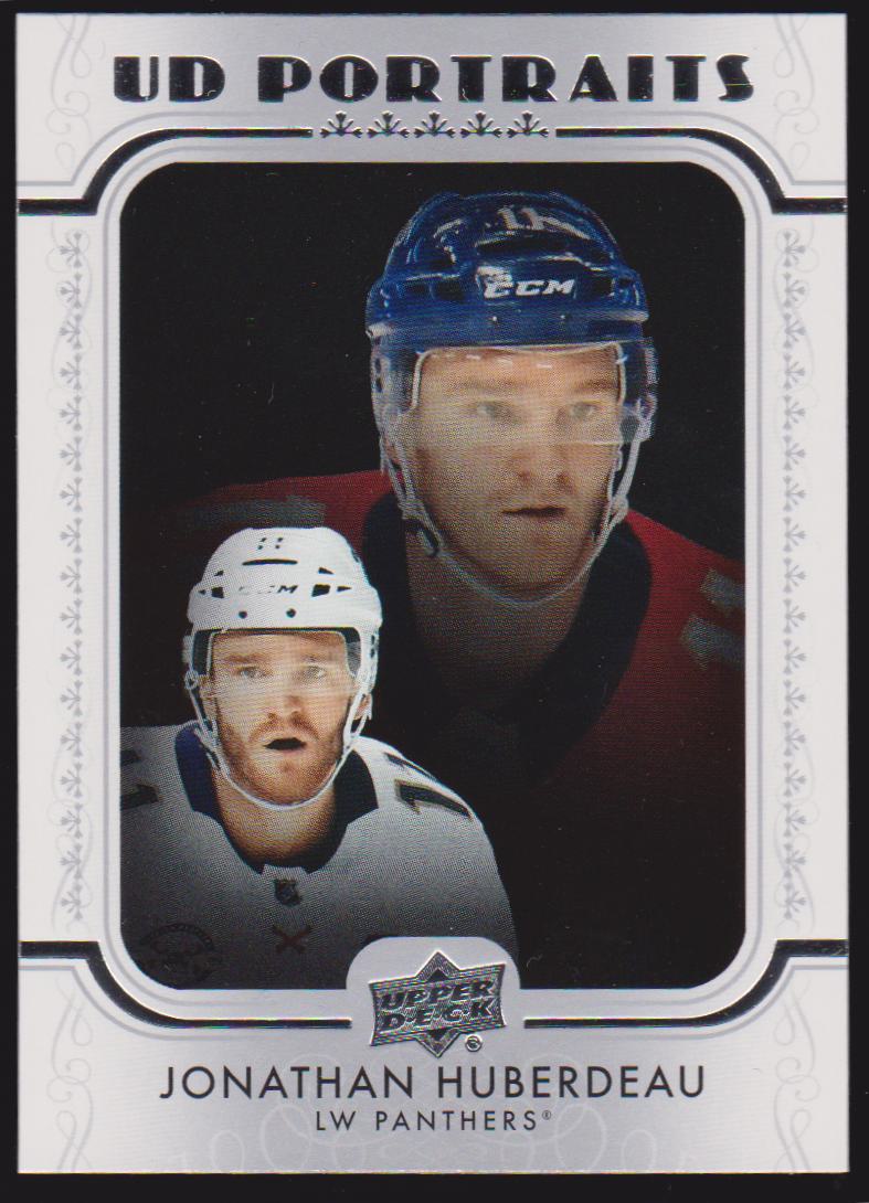 2019-20 Upper Deck UD Portraits #P26 Jonathan Huberdeau (image for) 2019-20 Upper Deck UD Portraits #P26 Jonathan Huberdeau