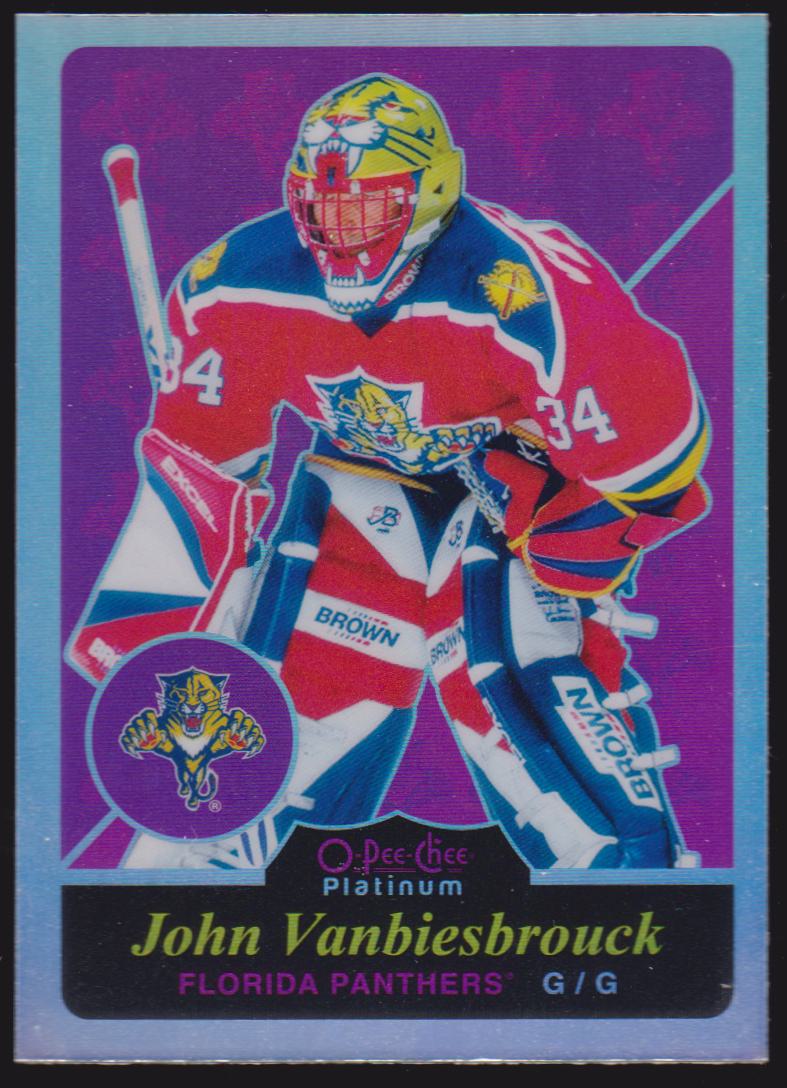 2015-16 O-Pee-Chee Platinum Retro Rainbow #R7 John Vanbiesbrouck (image for) 2015-16 O-Pee-Chee Platinum Retro Rainbow #R7 John Vanbiesbrouck