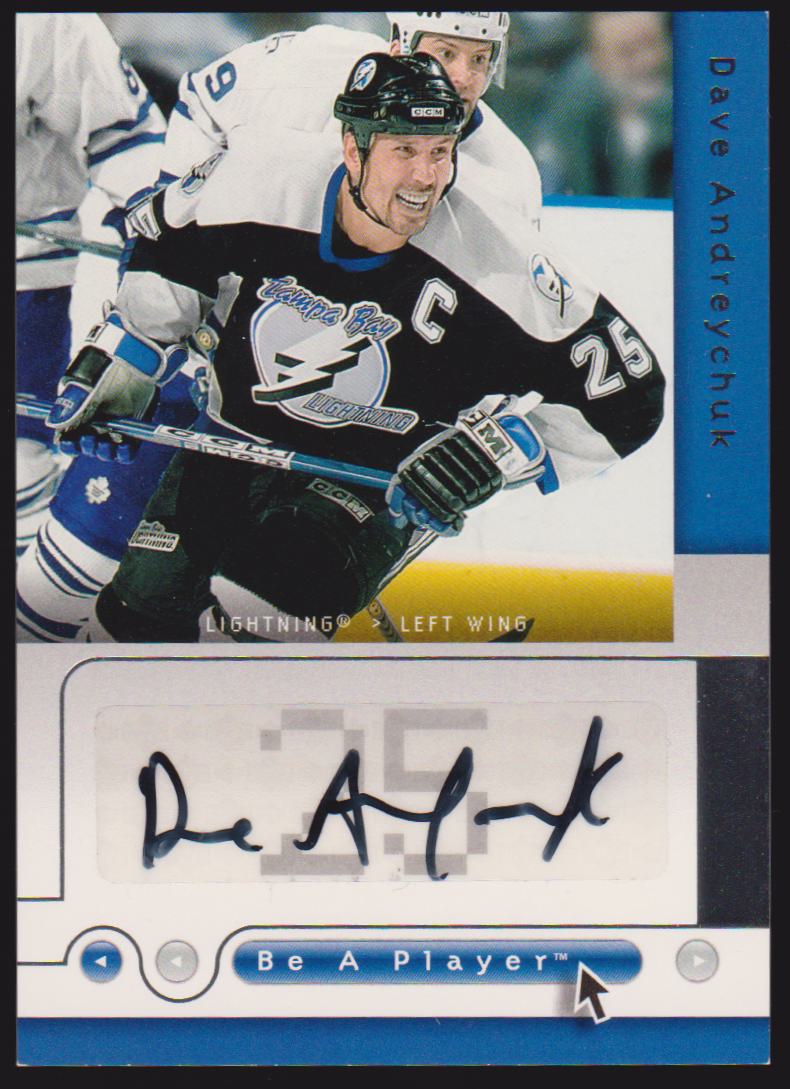 2005-06 Be A Player Signatures #AN Dave Andreychuk AUTO (image for) 2005-06 Be A Player Signatures #AN Dave Andreychuk AUTO