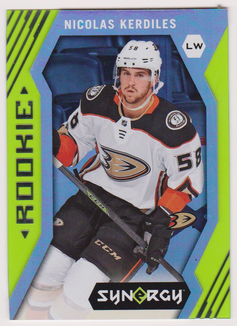 2017-18 Synergy Green #52 Nicolas Kerdiles RC (image for) 2017-18 Synergy Green #52 Nicolas Kerdiles RC