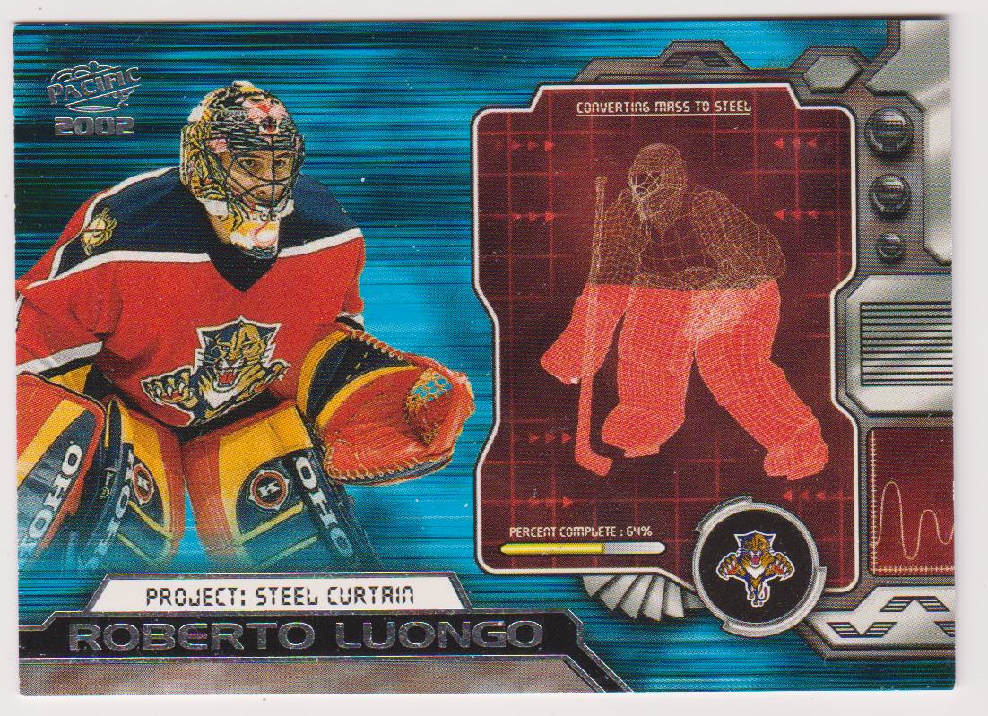 (image for) 2001-02 Pacific Steel Curtain #9 Roberto Luongo