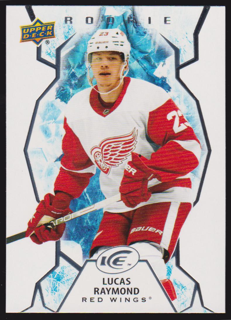 2021-22 Upper Deck Ice #144 Lucas Raymond RC (image for) 2021-22 Upper Deck Ice #144 Lucas Raymond RC
