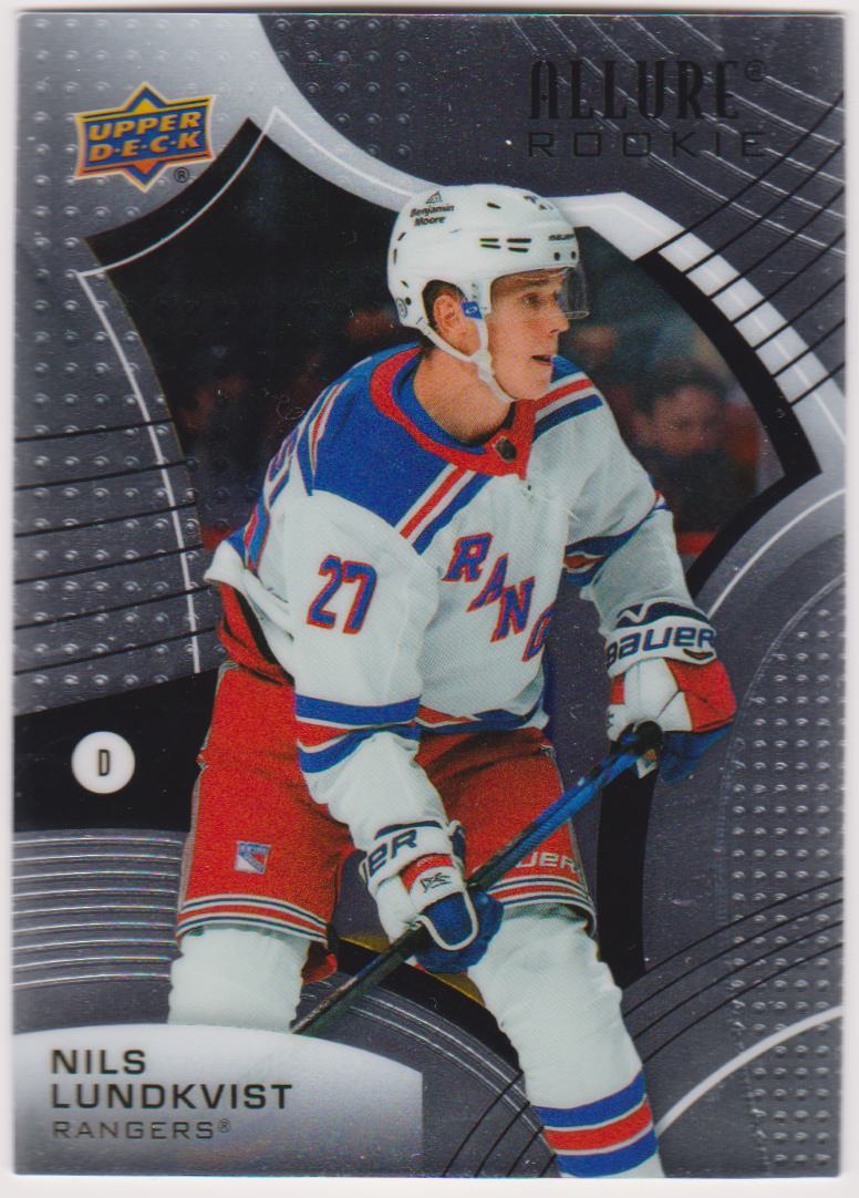 2021-22 Upper Deck Allure #106 Nils Lundkvist RC (image for) 2021-22 Upper Deck Allure #106 Nils Lundkvist RC