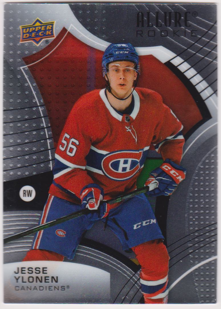 2021-22 Upper Deck Allure #115 Jesse Ylonen RC (image for) 2021-22 Upper Deck Allure #115 Jesse Ylonen RC