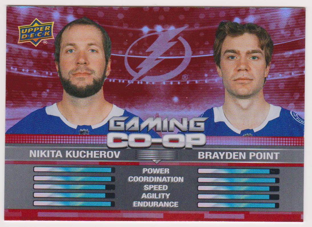 (image for) 2024-25 Upper Deck Gaming Co-Op #CGO7 Nikita Kucherov/Brayden Point