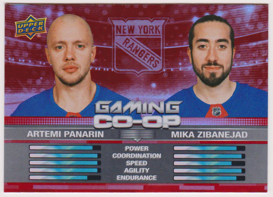 (image for) 2024-25 Upper Deck Gaming Co-Op #CGO13 Artemi Panarin/Mika Zibanejad
