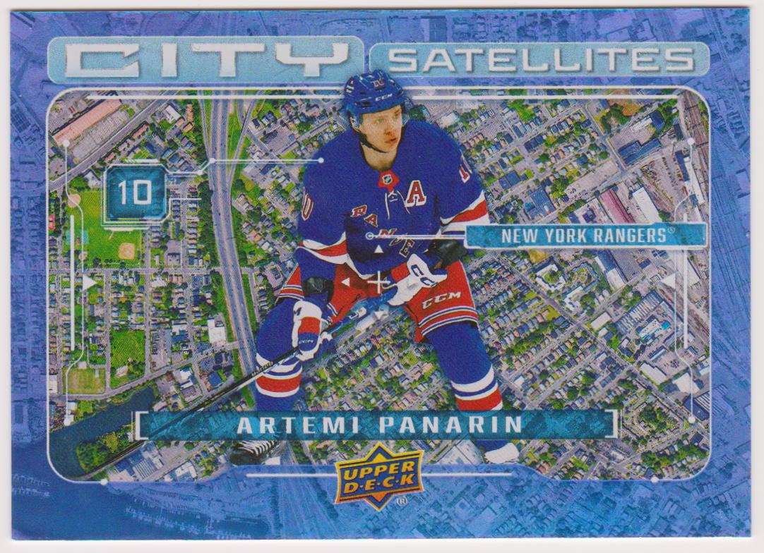 (image for) 2024-25 Upper Deck City Satellites #CS18 Artemi Panarin
