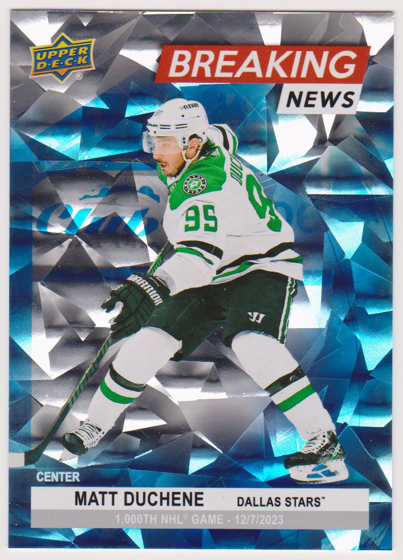 (image for) 2024-25 Upper Deck Breaking News #BN19 Matt Duchene