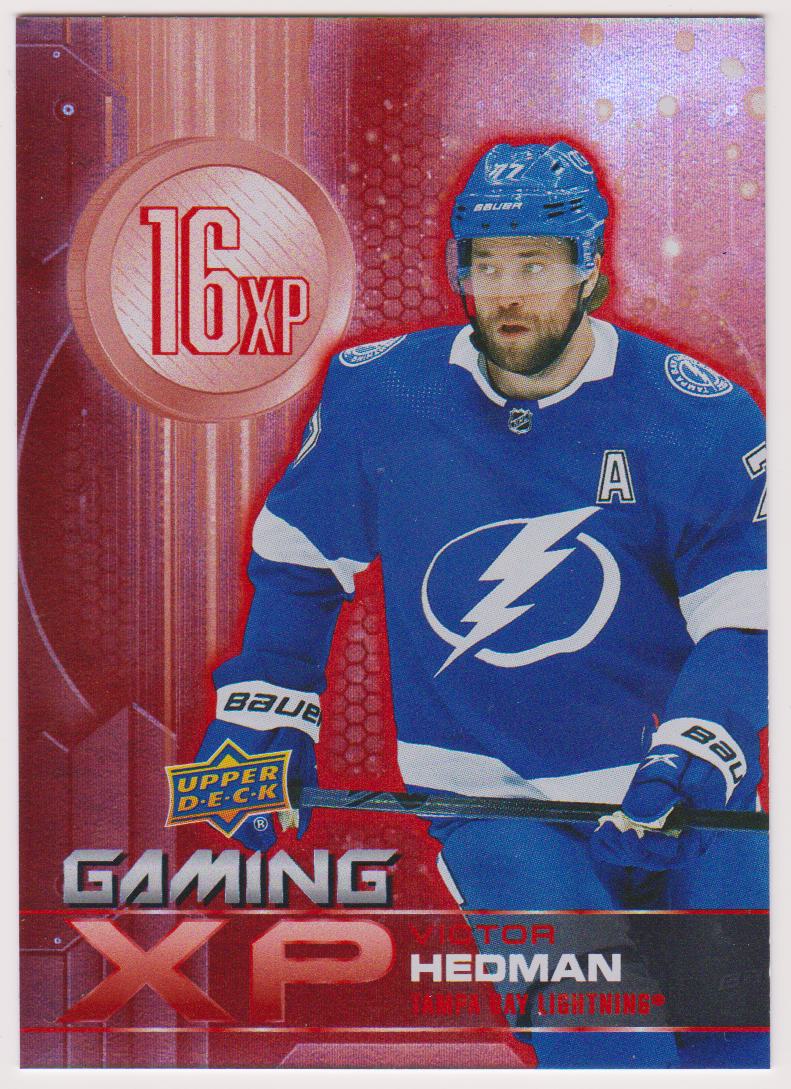 2024-25 Upper Deck Gaming XP #GXP23 Victor Hedman (image for) 2024-25 Upper Deck Gaming XP #GXP23 Victor Hedman