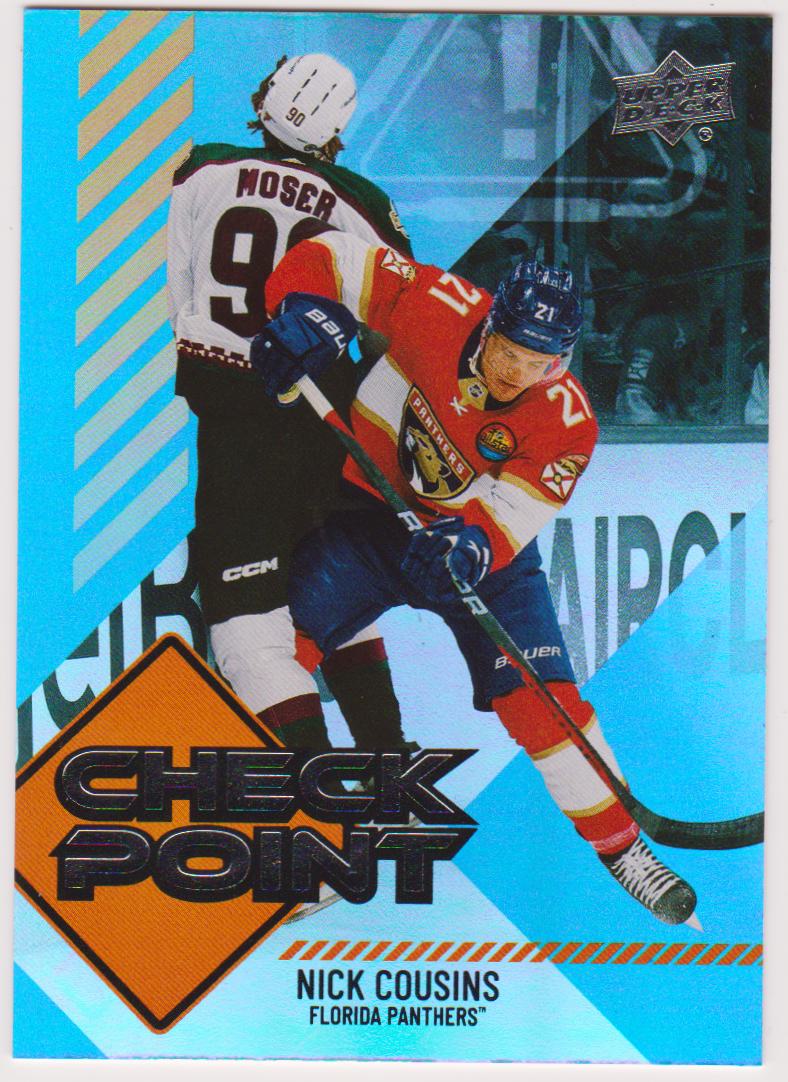 (image for) 2024-25 Upper Deck Checkpoint #CP4 Nick Cousins