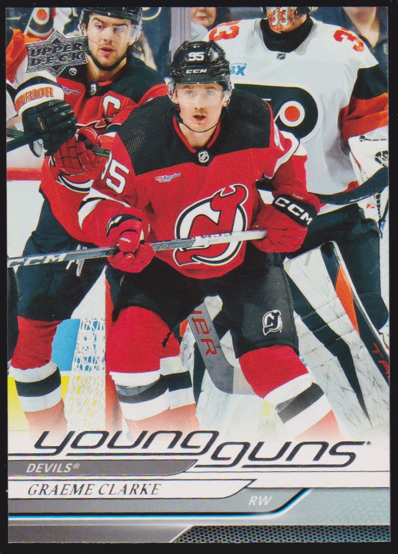 (image for) 2024-25 Upper Deck #224 Graeme Clarke YG RC