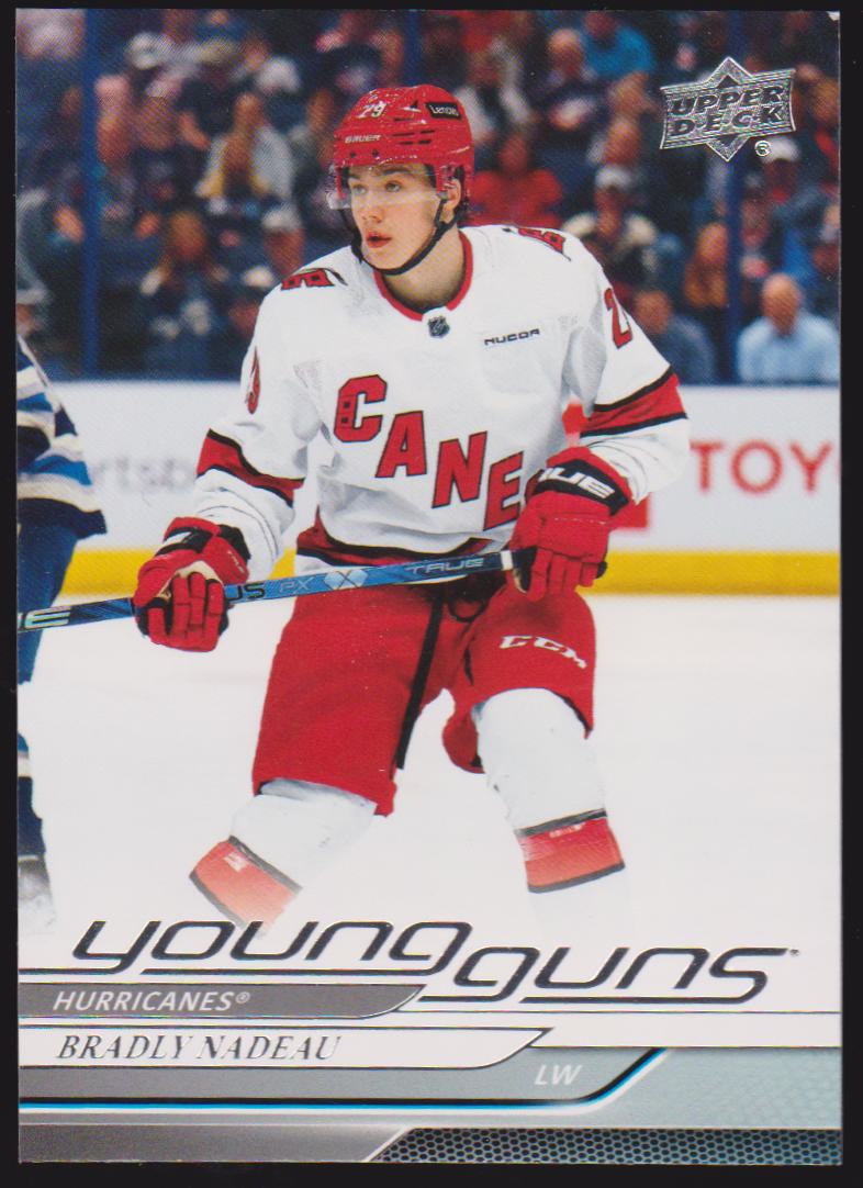 (image for) 2024-25 Upper Deck #208 Bradly Nadeau YG RC
