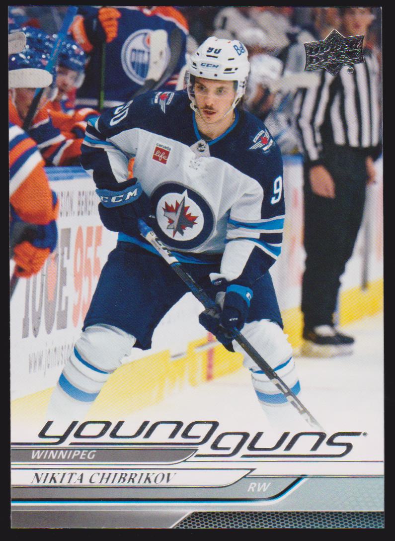 (image for) 2024-25 Upper Deck #245 Nikita Chibrikov YG RC