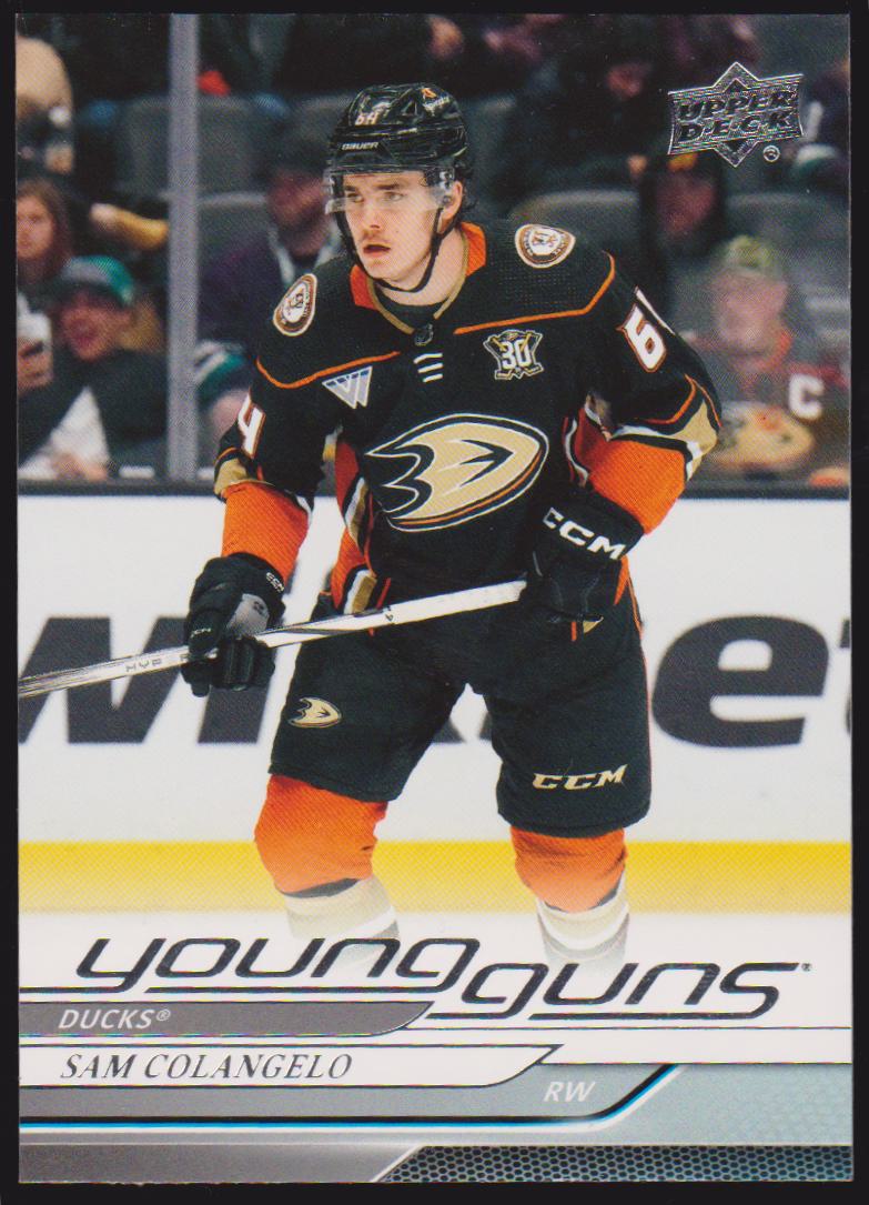(image for) 2024-25 Upper Deck #240 Sam Colangelo YG RC