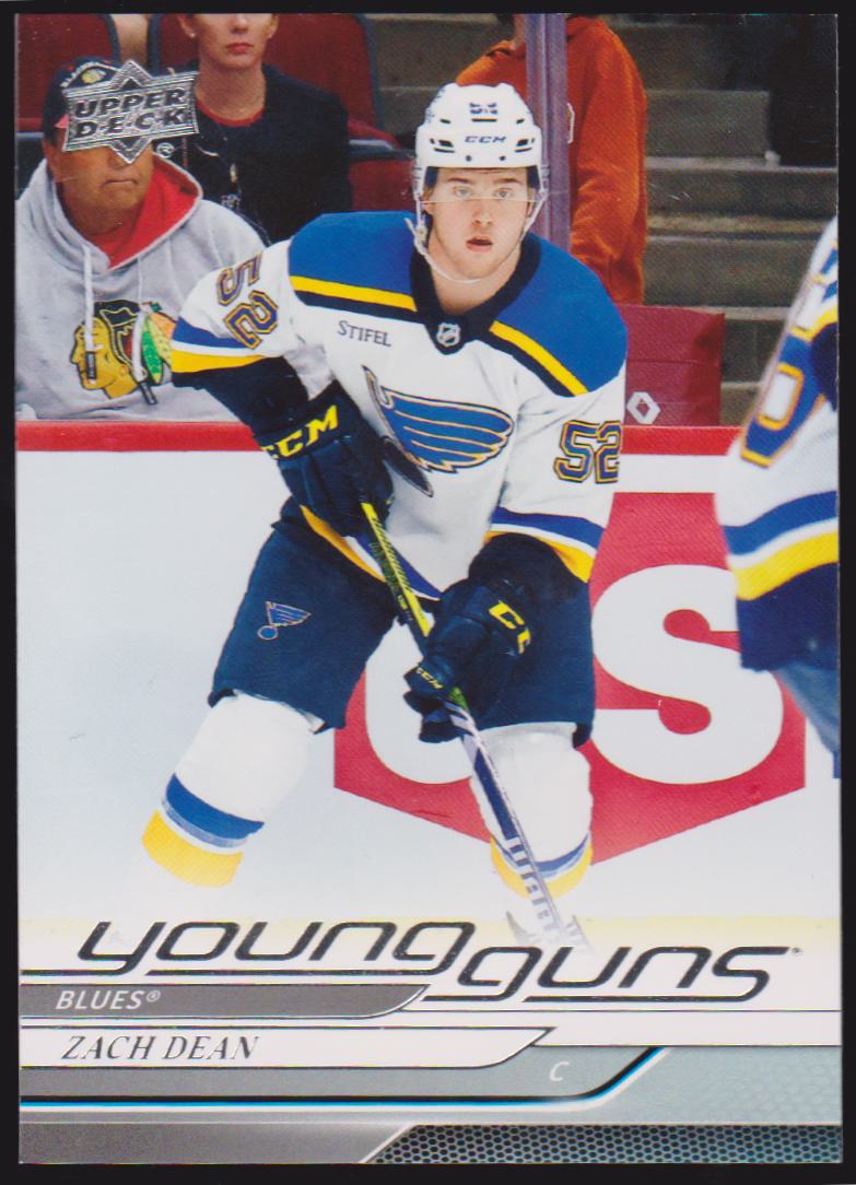 (image for) 2024-25 Upper Deck #213 Zach Dean YG RC