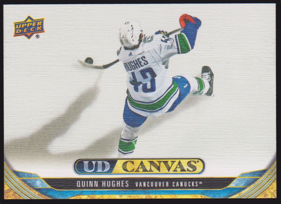 (image for) 2024-25 Upper Deck UD Canvas #C87 Quinn Hughes