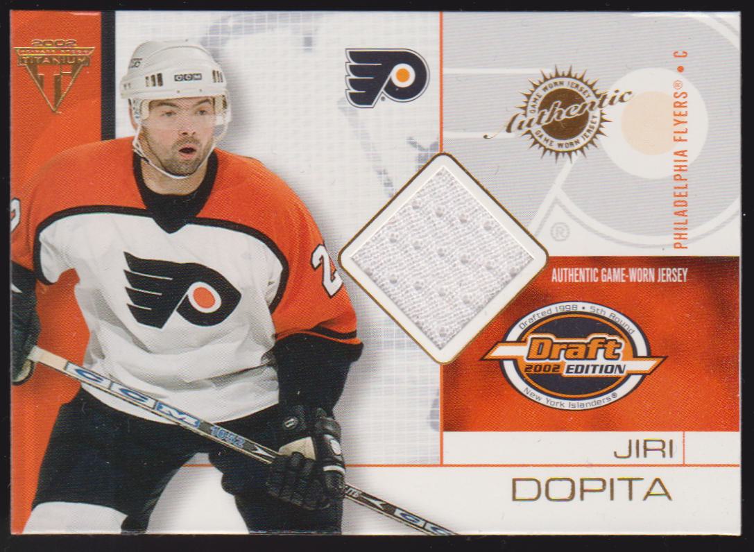 2001-02 Titanium Draft Day Edition #69 Jiri Dopita (image for) 2001-02 Titanium Draft Day Edition #69 Jiri Dopita