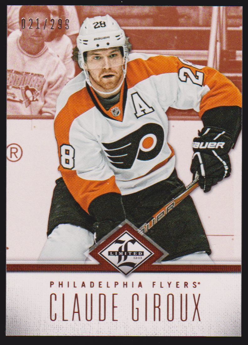 2012-13 Limited #7 Claude Giroux 021/299 (image for) 2012-13 Limited #7 Claude Giroux 021/299