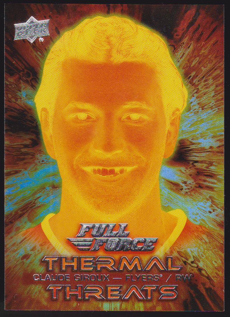 (image for) 2015-16 Upper Deck Full Force Thermal Threats #TTGI Claude Giroux