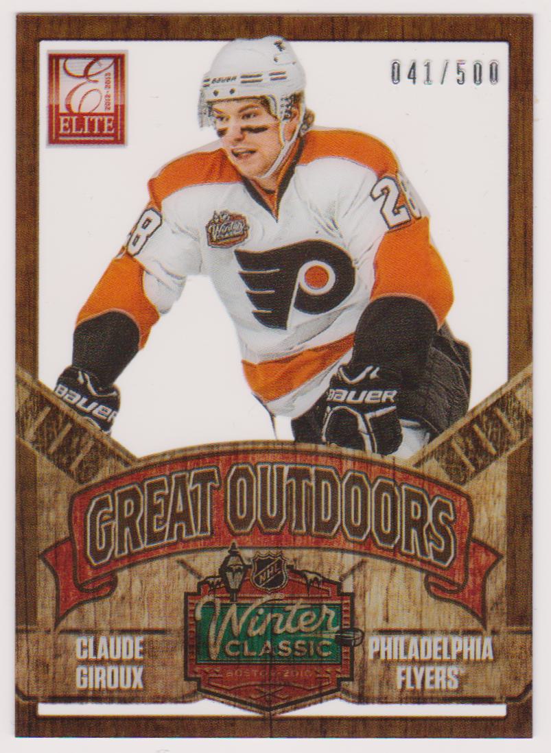 2012-13 Elite The Great Outdoors #12 Claude Giroux 041/500 (image for) 2012-13 Elite The Great Outdoors #12 Claude Giroux 041/500
