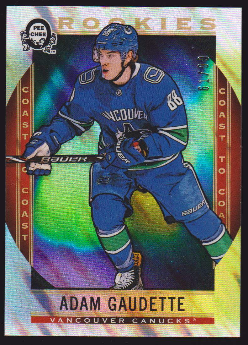 (image for) 2018-19 O-Pee-Chee Coast to Coast Polar Lights #182 Adam Gaudette