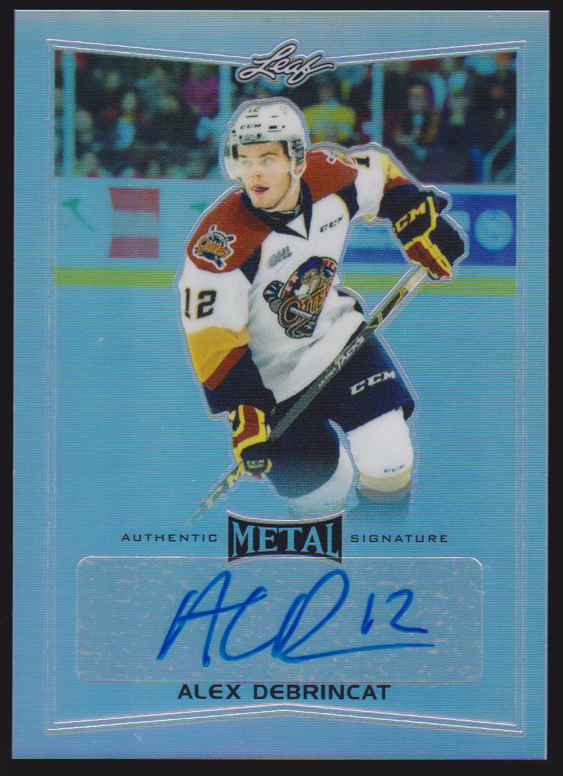 2015-16 Leaf Metal #BAAD1 Alex DeBrincat AUTO (image for) 2015-16 Leaf Metal #BAAD1 Alex DeBrincat AUTO