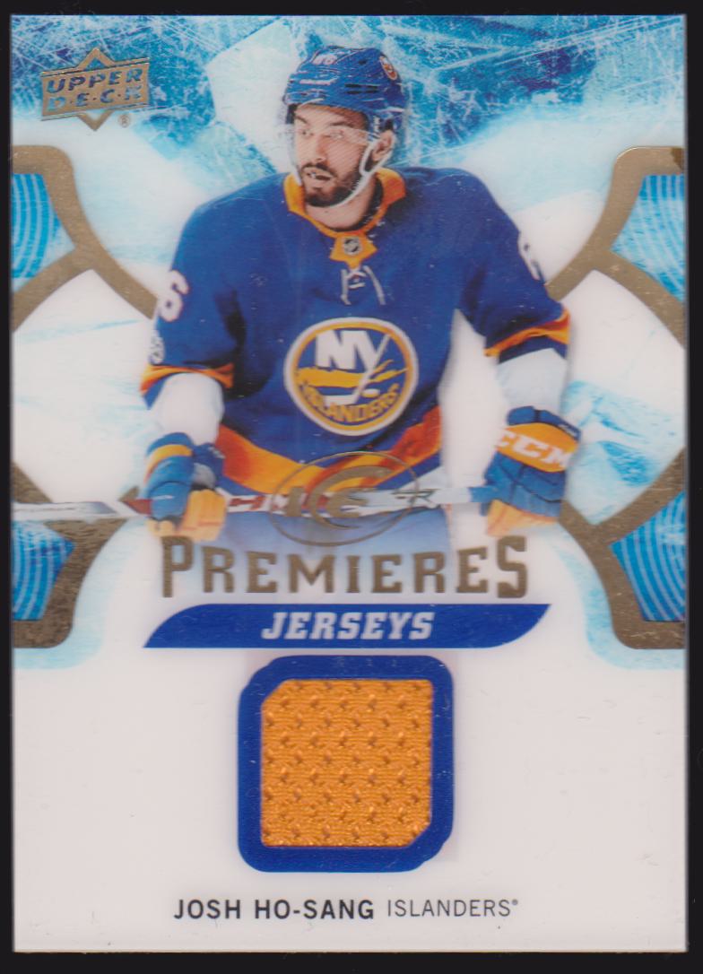 (image for) 2017-18 Upper Deck Ice Ice Premieres Jerseys #IPJJH Josh Ho-Sang
