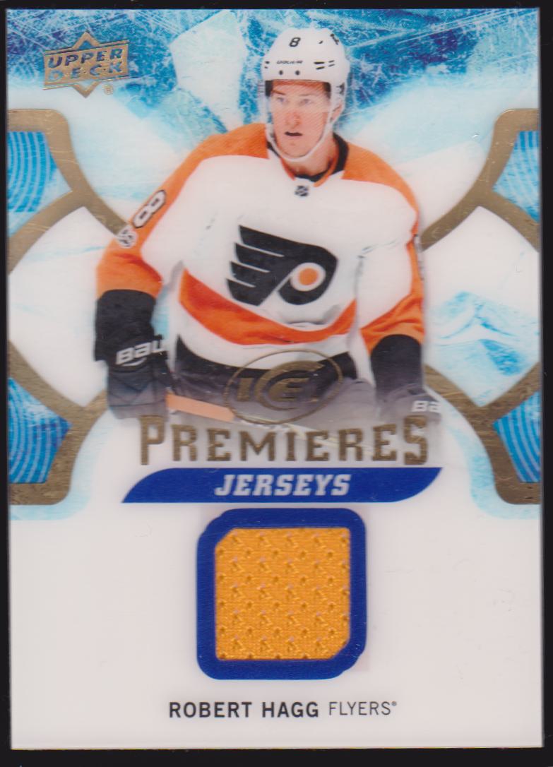 (image for) 2017-18 Upper Deck Ice Ice Premieres Jerseys #IPJRH Robert Hagg